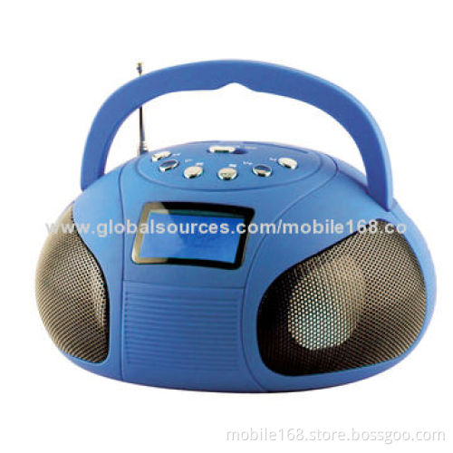 Wireless portable stereo mini Hi-Fi Bluetooth speaker, Jam-box style, outdoor sub-woofer loudspeaker